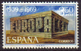 z vendido ESPAÑA 1969 1921 Sello Nuevo Europa CEPT c/charnela Espana Spain Espagne Spagna Spanje Spanien 